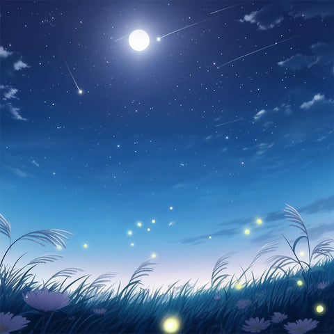 Starlit Meadow (Anime) - Small + 1x Shelf