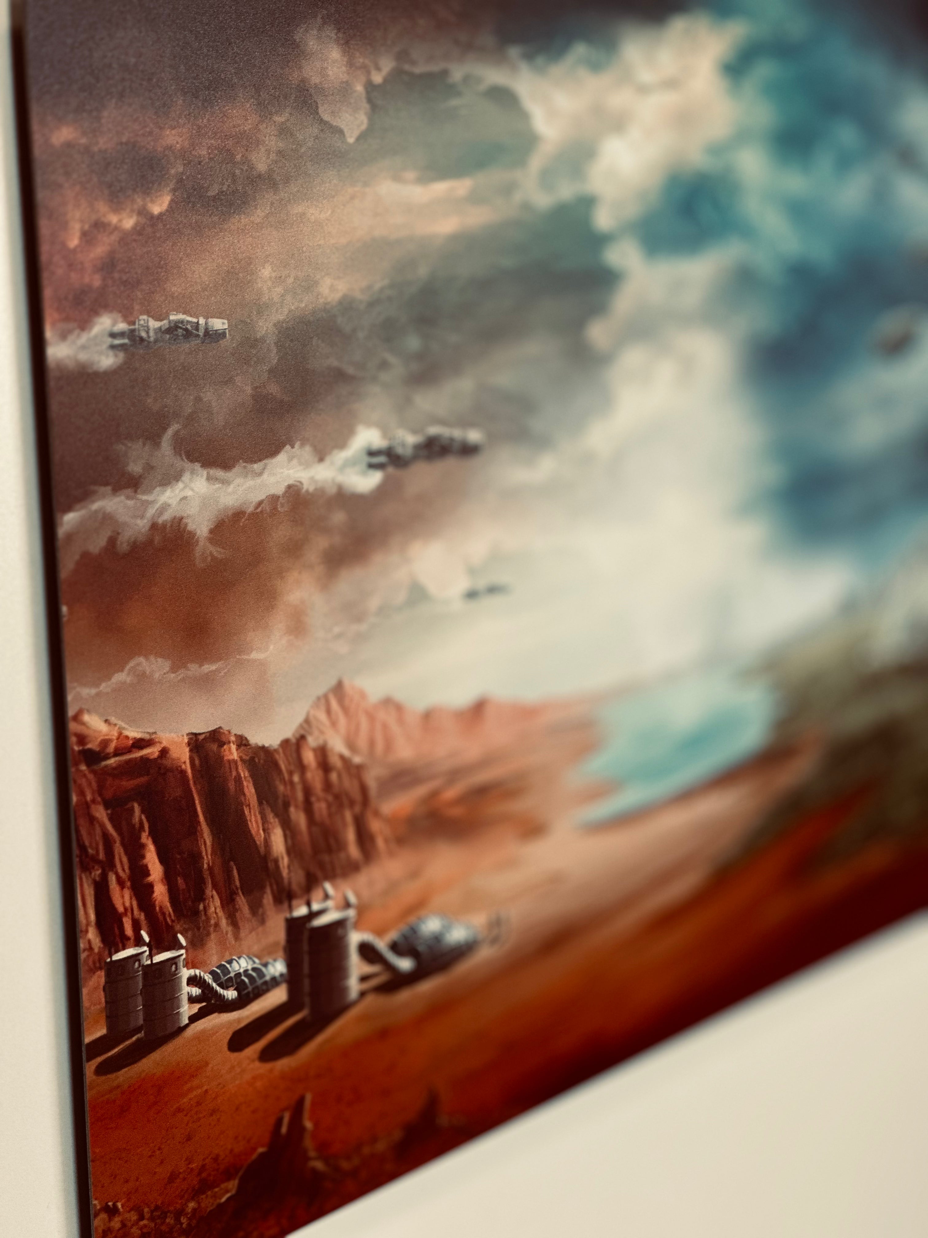 Terraforming Mars: Ares Expedition – 3D Metal Poster [ONLY 30 Copies made]