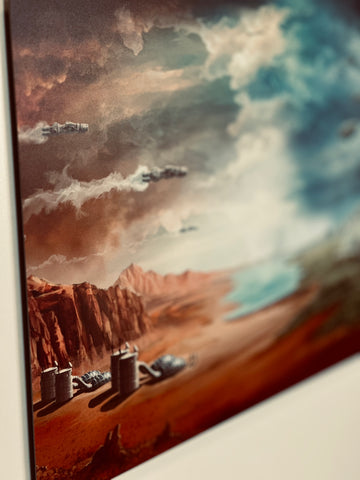 Terraforming Mars: Ares Expedition – 3D Metal Poster [ONLY 30 Copies made]