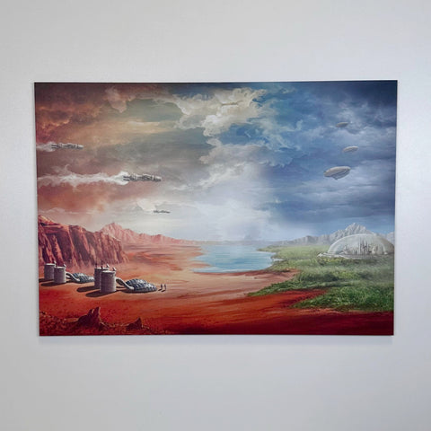 Terraforming Mars: Ares Expedition – 3D Metal Poster [ONLY 30 Copies made]