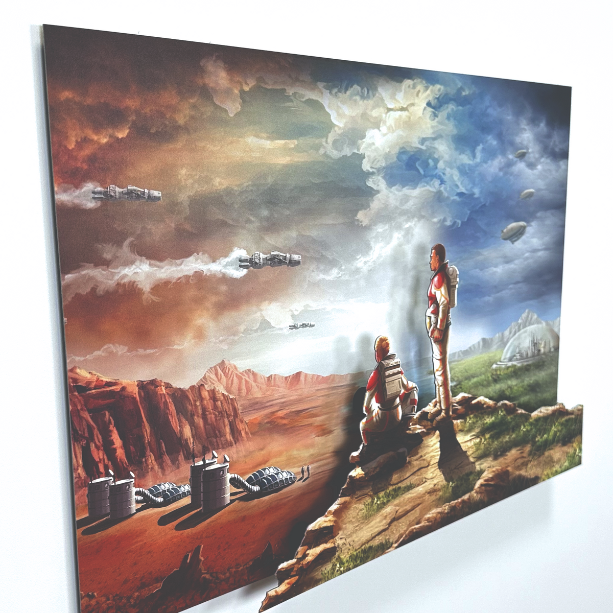 Terraforming Mars: Ares Expedition – 3D Metal Poster [ONLY 30 Copies made]