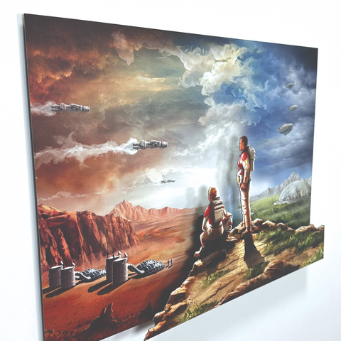 Terraforming Mars: Ares Expedition – 3D Metal Poster [ONLY 30 Copies made]